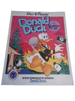 Donald Duck als kampeerder (7)
