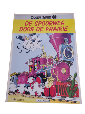 Lucky Luke - De spoorweg door de prairie (9)