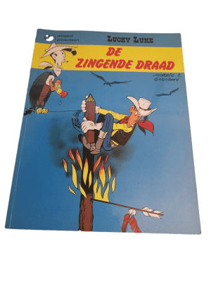 Lucky Luke - De zingende draad (16)