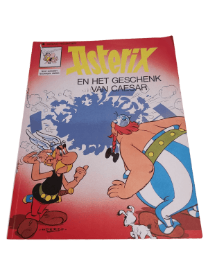 Asterix 21 - Asterix en het geschenk van Caesar - Dargaud nieuwe cover