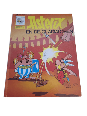Asterix 04 - Asterix en de Gladiatoren - Dargaud nieuwe cover