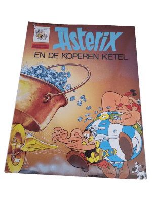 Asterix 13 - Asterix en de koperen ketel - Dargaud nieuwe cover