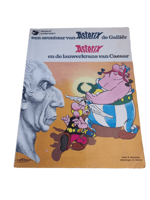 Asterix 18 - Asterix en de lauwerkrans van Caesar