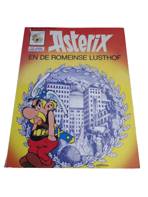 Asterix 17 - Asterix en de Romeinse lusthof - Dargaud nieuwe cover