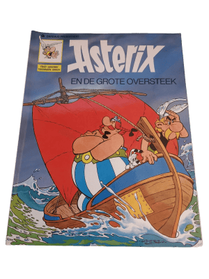 Asterix 22 - Asterix en de grote oversteek - Dargaud nieuwe cover