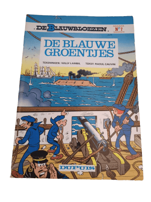 De Blauwbloezen 07 - De blauwe groentjes