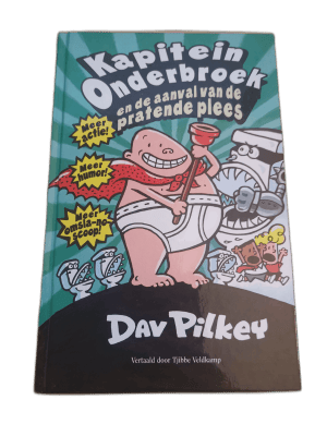 Kapitein Onderbroek en de aanval van de pratende plees