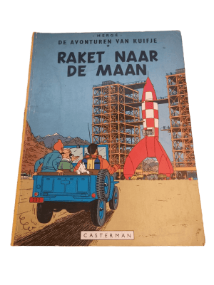 Kuifje 16 - Raket naar de maan