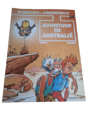 Robbedoes en Kwabbernoot 34 - Avontuur in Australië