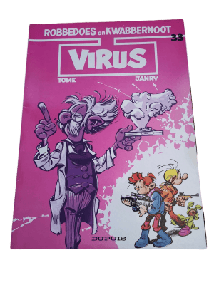 Robbedoes en Kwabbernoot 33 - Virus