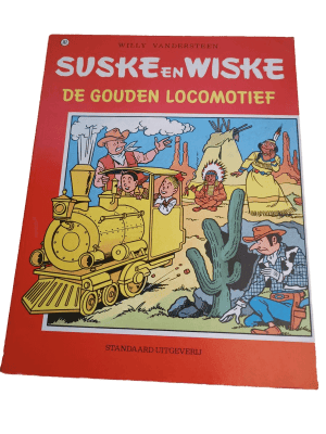 Suske en Wiske 162 - De gouden locomotief