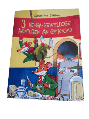 Geronimo Stilton - 3 Gi-Ga-Geweldige avonturen van Geronimo