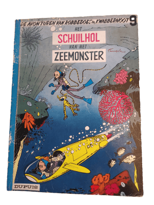 Robbedoes en Kwabbernoot 9 - Het schuilhol van het zeemonster