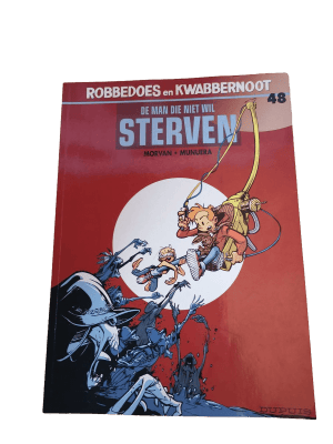 Robbedoes en Kwabbernoot 48 - De man die niet wil sterven