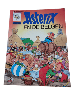Asterix 24 - Asterix en de Belgen - Dargaud nieuwe cover