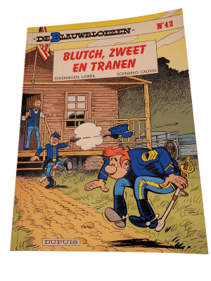 De Blauwbloezen 42 – Blutch, Zweet en Tranen