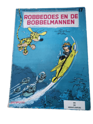 Robbedoes en Kwabbernoot 17 - De Bobbelmannen