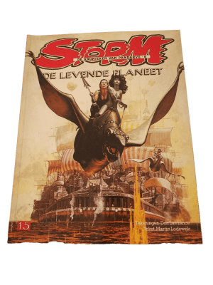 Storm 15 - De levende planeet - Cover