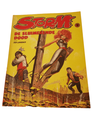 Storm 9 - De sluimerende dood - Cover