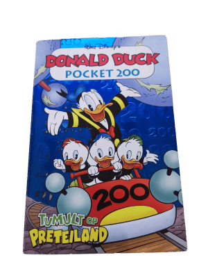 Donald Duck Pocket 200 - Tumult op Preteiland