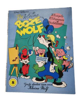 De kleine boze wolf 8 - Klungels, Klikspanen & Krulstaarten