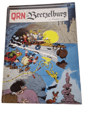 Robbedoes en Kwabbernoot 18 - QRN op Bretzelburg
