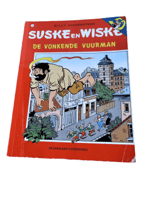 Suske en Wiske 246 - De Vonkende Vuurman