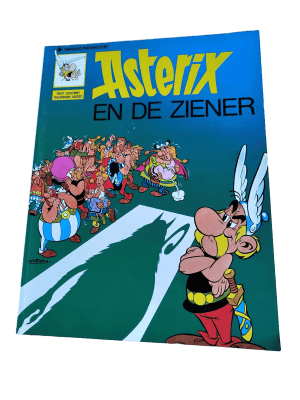 Asterix 19 - Asterix en de ziener - Dargaud nieuwe cover