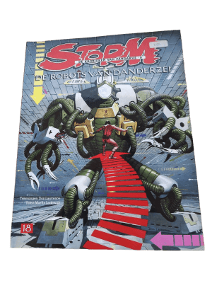 Storm 18 - De robots van Danderzei - Cover