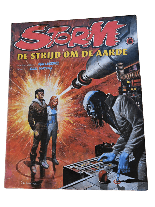 Storm 5- De strijd om de aarde - Cover