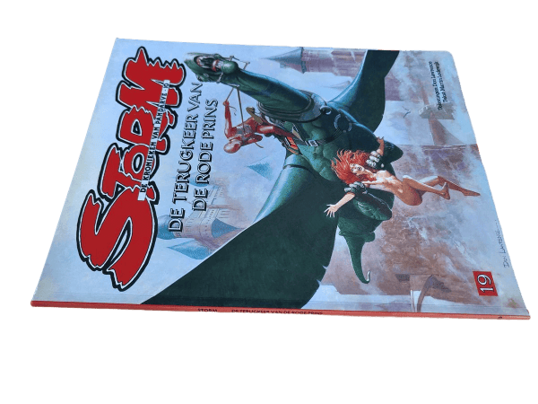 Storm 19 - De terugkeer van de Rode Prins - Rug