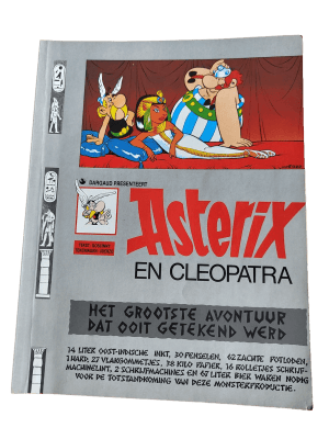 Asterix 06 - Asterix en Cleopatra - Dargaud nieuwe cover
