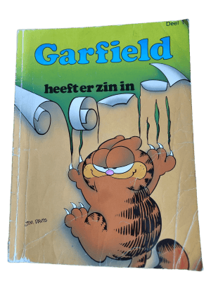 Garfield 01 - Garfield heeft er zin in
