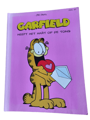 Garfield heeft het hart op de tong (67)