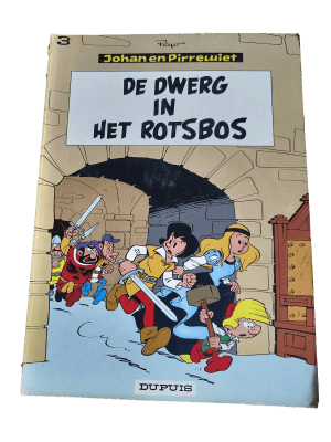 Johan en Pirrewiet 03 - De Dwerg in het Rotsbos