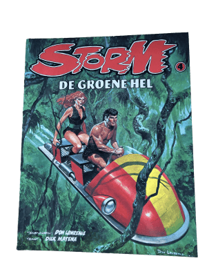 Storm 4 - De groene hel - Cover