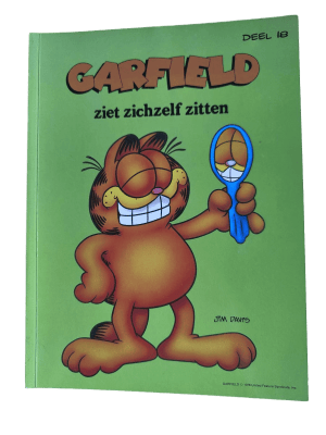 Garfield ziet zichzelf zitten (18)