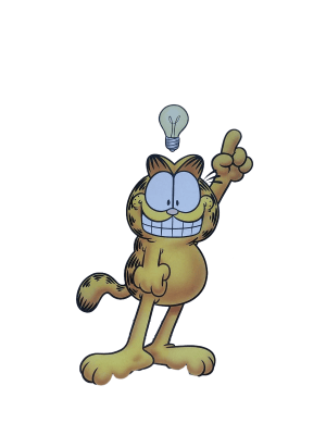 Garfield blijft een optimist (34)