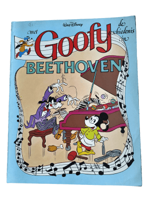 Met Goofy de geschiedenis in - Beethoven