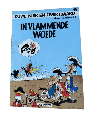 Ouwe Niek en Zwartbaard 18 - In vlammende woede
