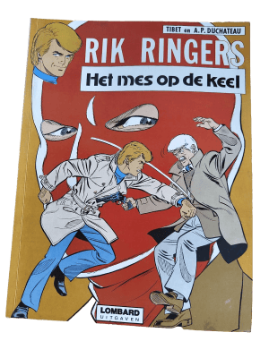 Rik Ringers 27 - Het mes op de keel