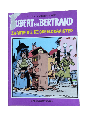 Robert en Bertrand 12 - Zwarte Mie de orgeldraaister