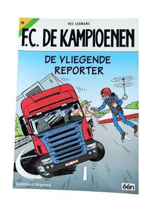 F.C. De Kampioenen 39 - De vliegende reporter