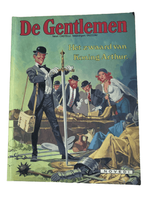 De Gentlemen 4 - Het zwaard van Koning Arthur