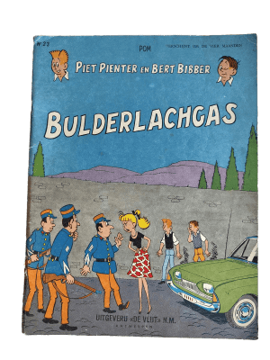 Piet Pienter en Bert Bibber 23 - Bulderlachgas
