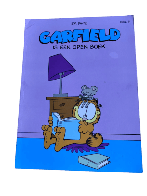 Garfield 91 - Garfield is een open boek
