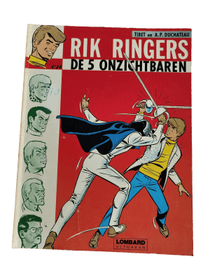 Rik Ringers 10 - De 5 onzichtbaren