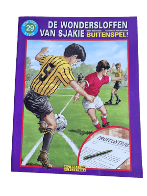De Wondersloffen van Sjakie 29 - Buitenspel!