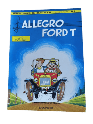 Bram Jager en zijn buur 1 - Allegro Ford T