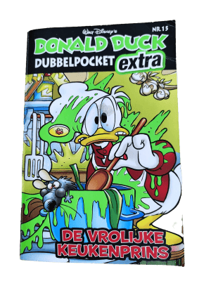 Donald Duck Dubbelpocket Extra 15 - De vrolijke keukenprins